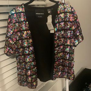 Micheal Simon Rare Sequined Sweater